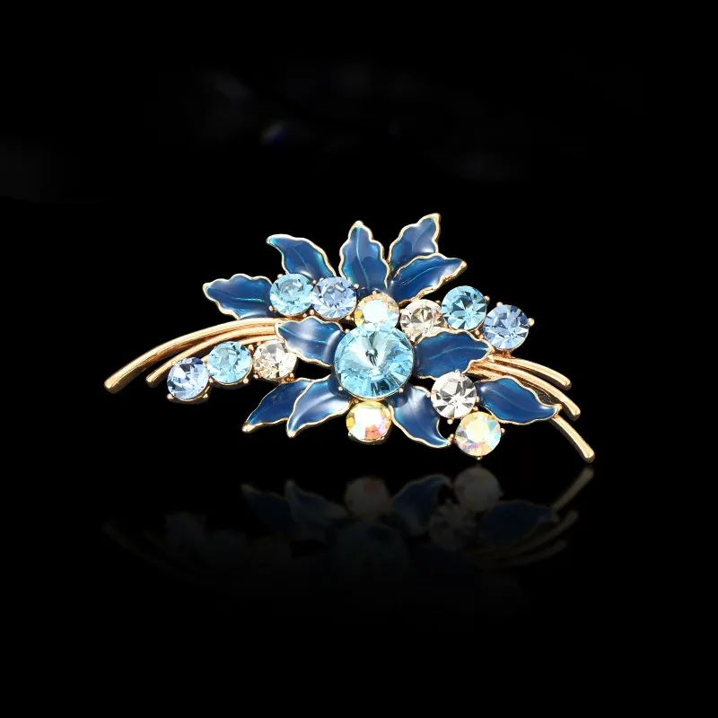 Lan Ying Austrian Crystal Brooches Women's-2