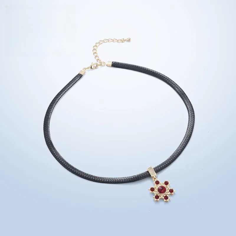 Lan Ying Artificial Crystal Necklaces Women's-7