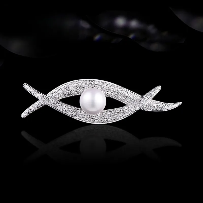 Lan Ying Crystal Brooches Women's-2