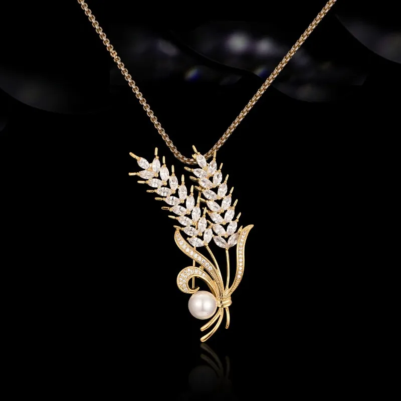 Lan Ying Artificial Crystal Brooches Women's-5