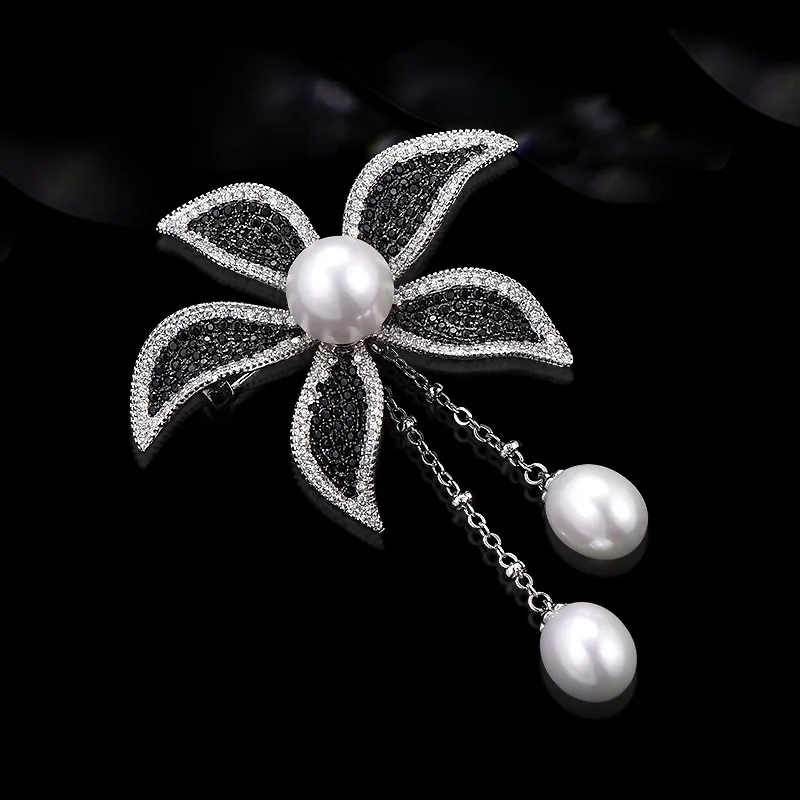 Lan Ying Austrian Crystal Brooches Women's-7