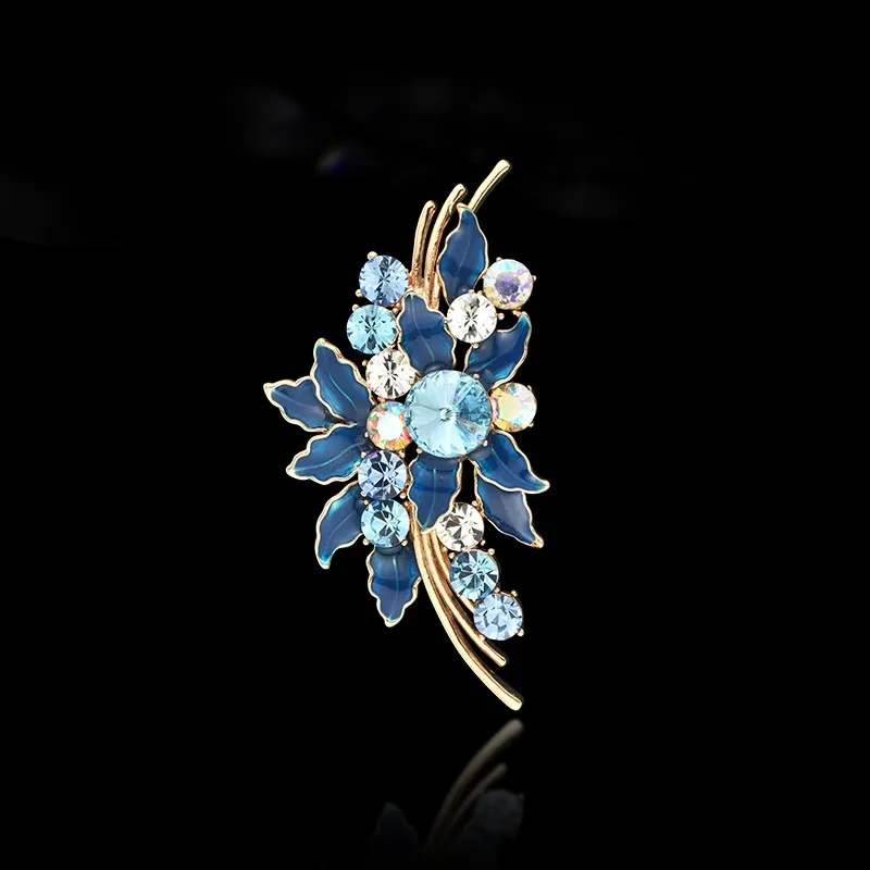 Lan Ying Austrian Crystal Brooches Women's-1