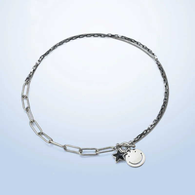 Lan Ying Alloy Necklaces Unisex-9