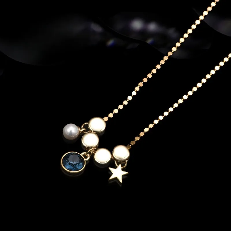 Lan Ying Artificial Crystal Necklaces Women's-2