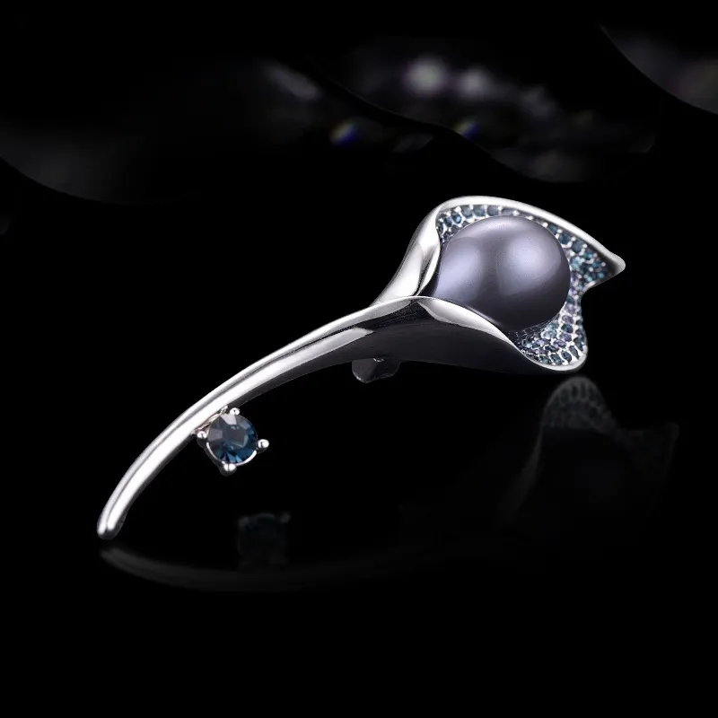 Lan Ying Crystal Alloy Brooches Women's-6