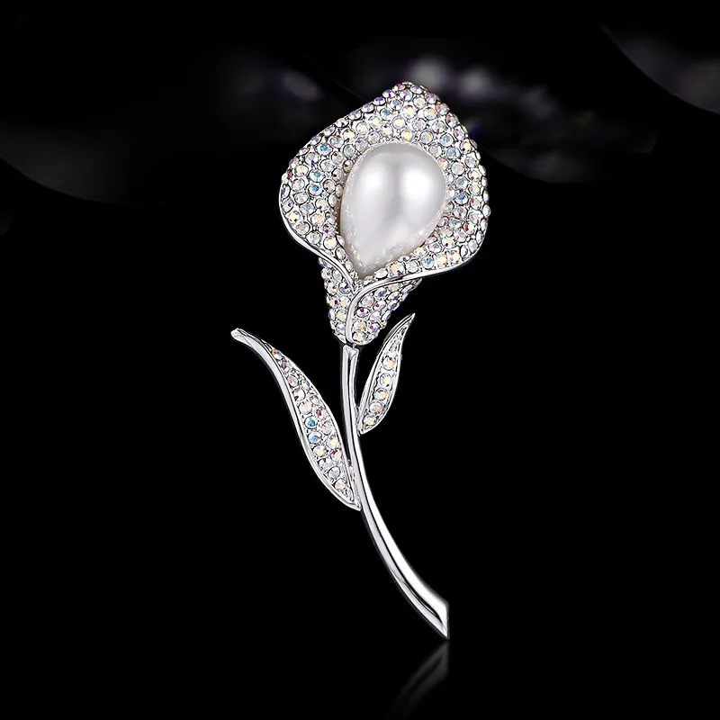 Lan Ying Crystal Brooches Women's-1