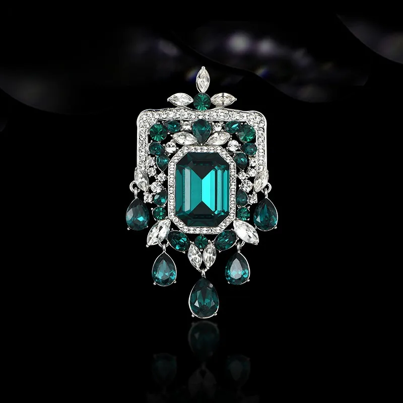 Lan Ying Austrian Crystal Brooches Women's-4