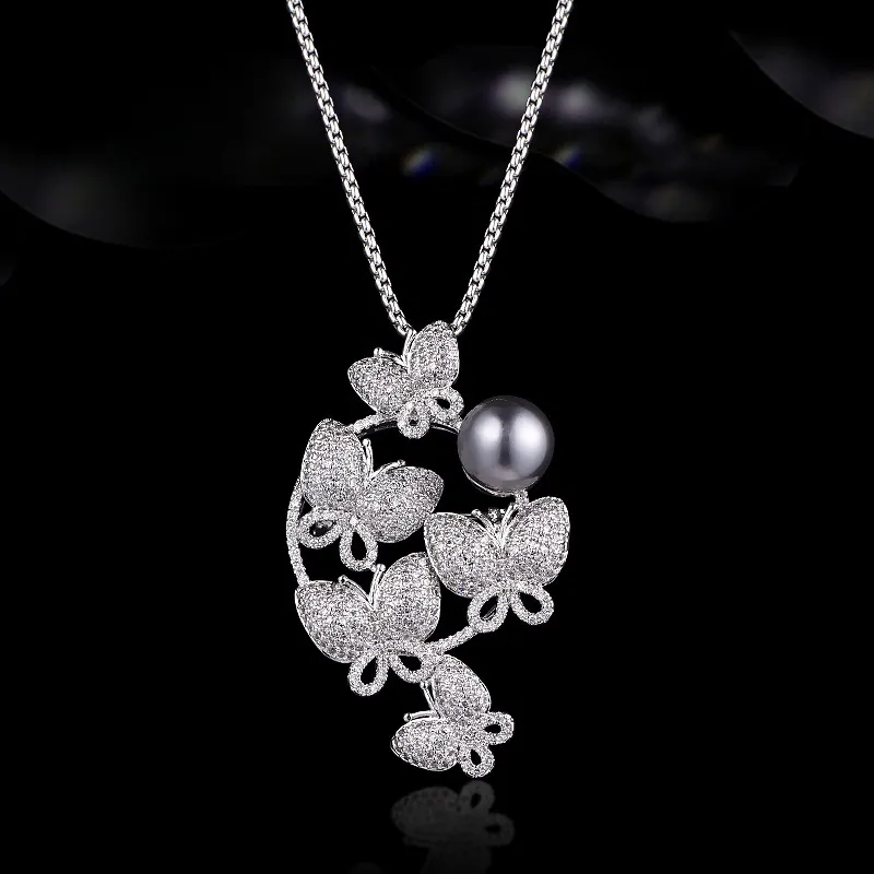 Lan Ying Austrian Crystal Brooches Women's-7