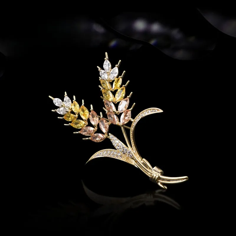 Lan Ying Austrian Crystal Brooches Women's-4