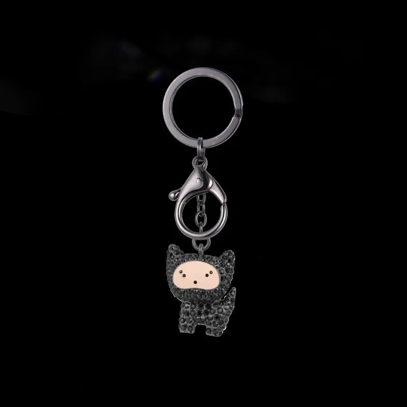 Lan Ying Artificial Crystal Original Design Keychain Unisex-3