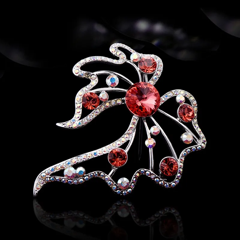 Lan Ying Austrian Crystal Brooches Women's-7