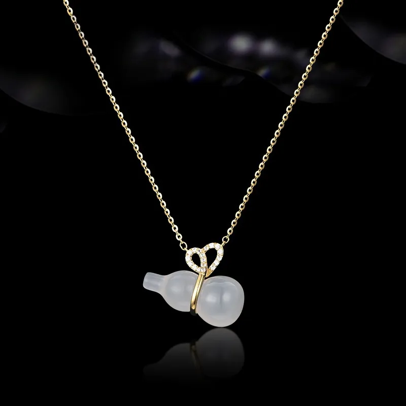 Lan Ying 925 Sterling Silver Necklaces Unisex-2