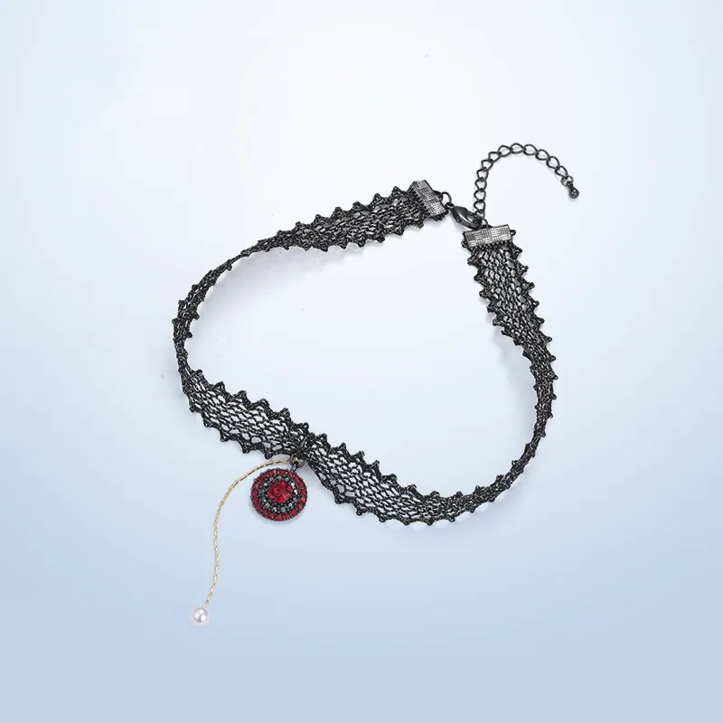 Lan Ying Artificial Crystal Necklaces Women's-3