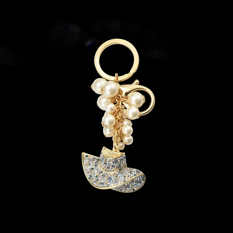 Lan Ying Artificial Crystal Original Design Keychain Unisex-3