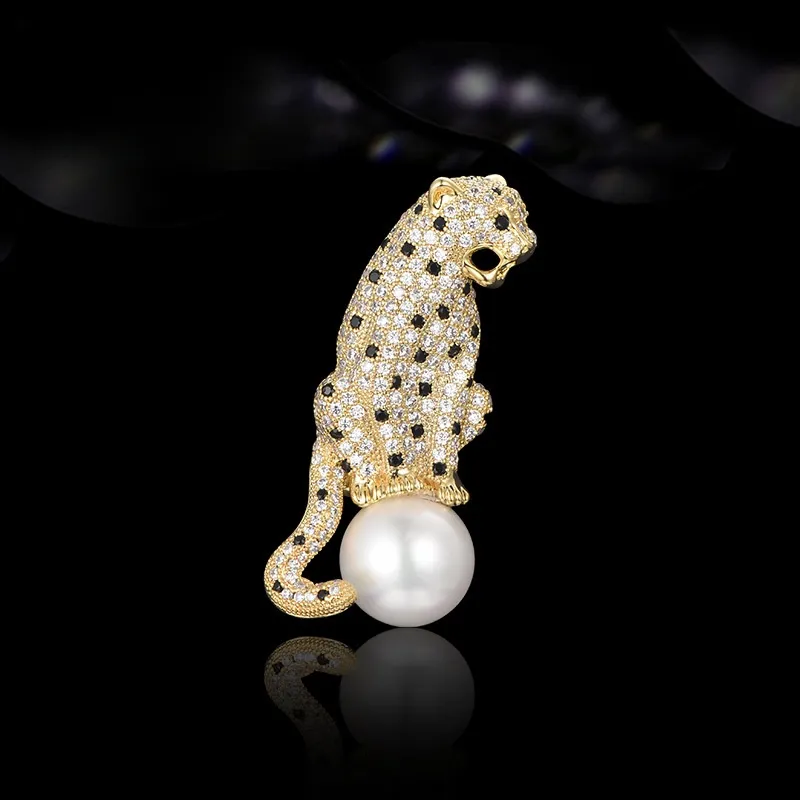 Lan Ying Crystal Brooch Luxury Niche Women's-5