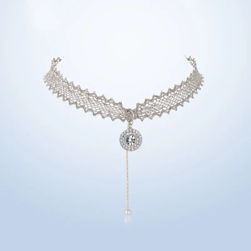 Lan Ying Artificial Crystal Necklaces Women's-5
