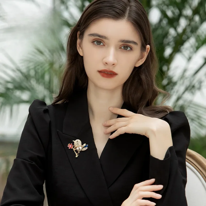 Lan Ying Light Luxury Niche Brooches Women's-5