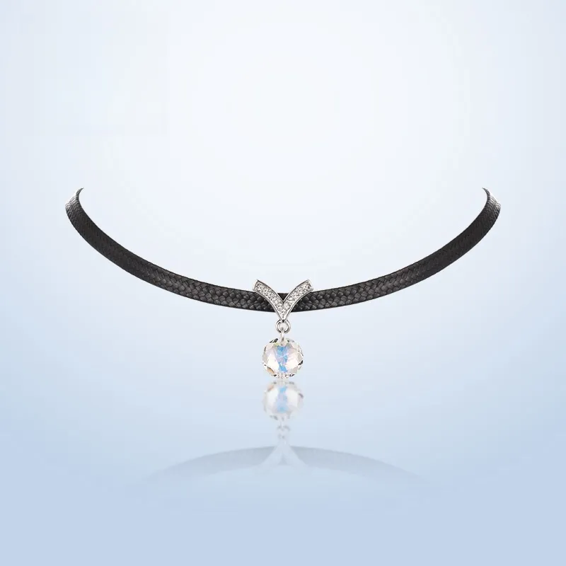 Lan Ying Alloy Necklaces Women's-5