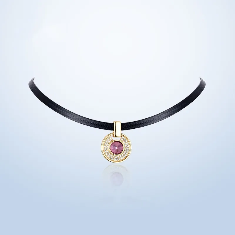Lan Ying Artificial Crystal Necklaces Women's-3