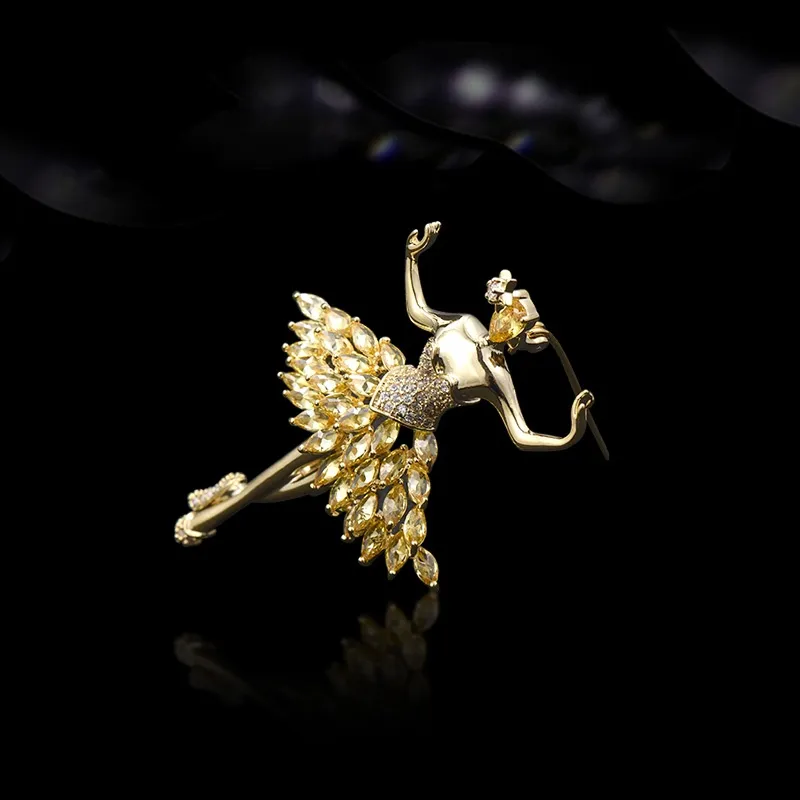 Lan Ying Alloy Brooches Women's-5