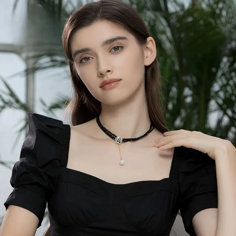 Lan Ying Alloy Necklaces Unisex-6