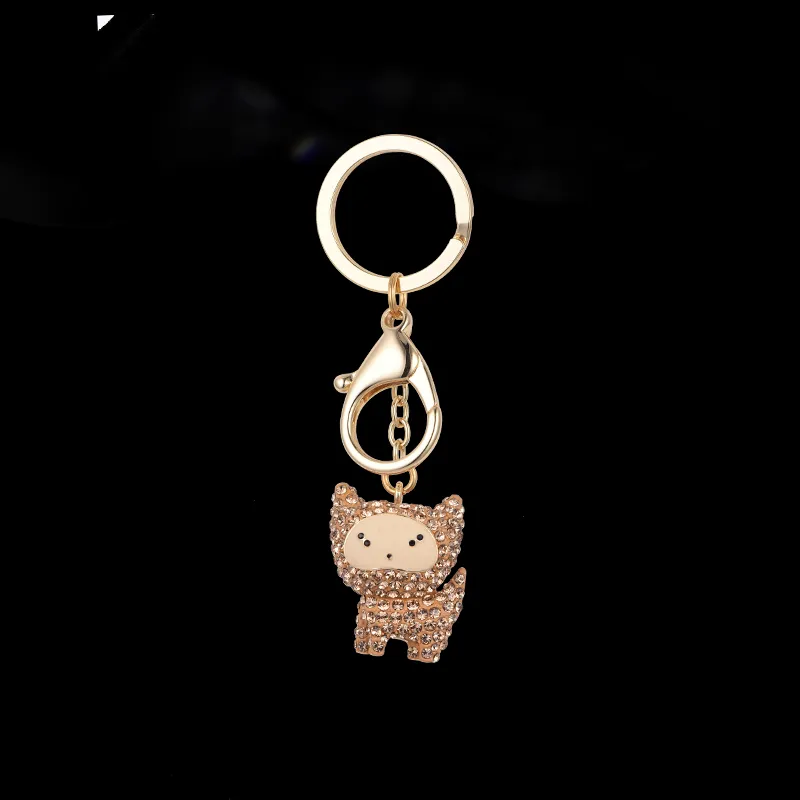 Lan Ying Artificial Crystal Original Design Keychain Unisex-9