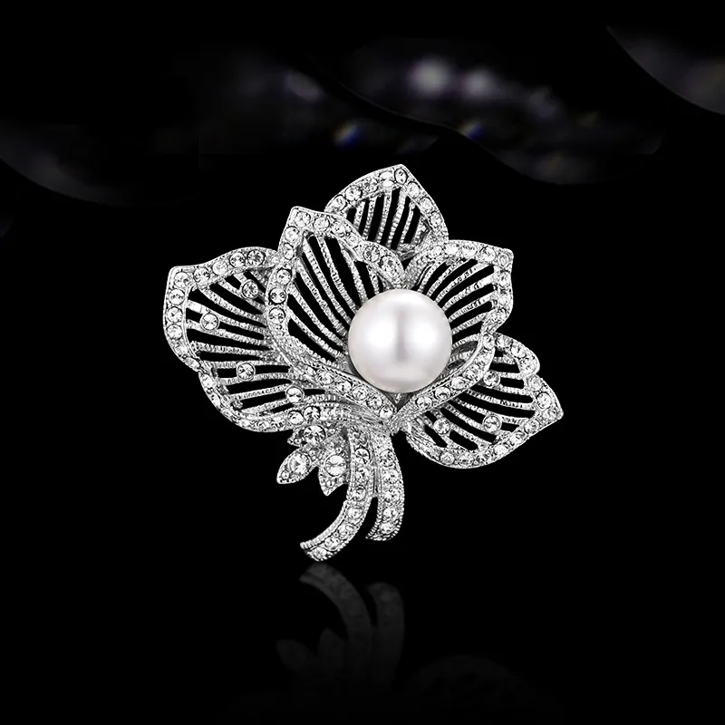 Lan Ying Artificial Crystal Brooches Women's-2