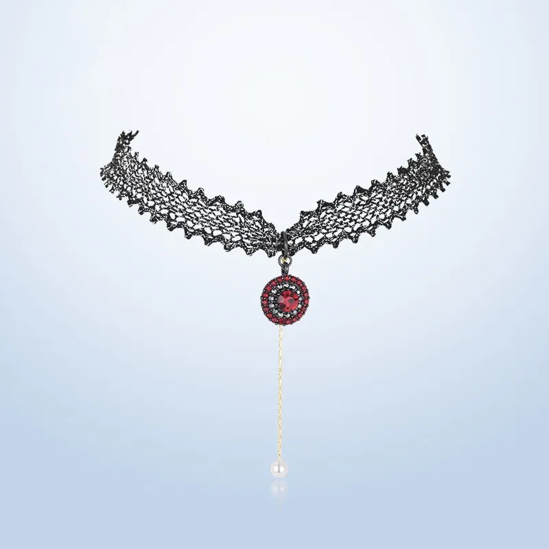 Lan Ying Artificial Crystal Necklaces Women's-2