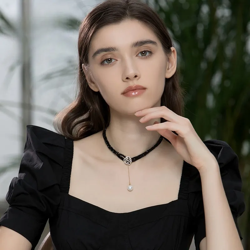 Lan Ying Alloy Necklaces Unisex-5