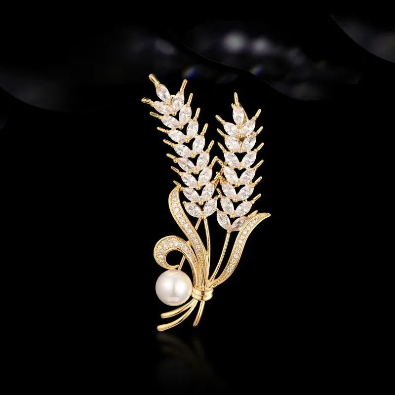 Lan Ying Artificial Crystal Brooches Women's-2