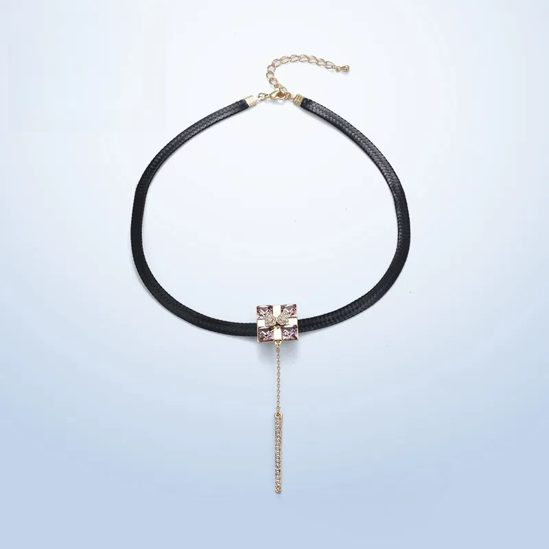 Lan Ying Alloy Necklaces Women's-4