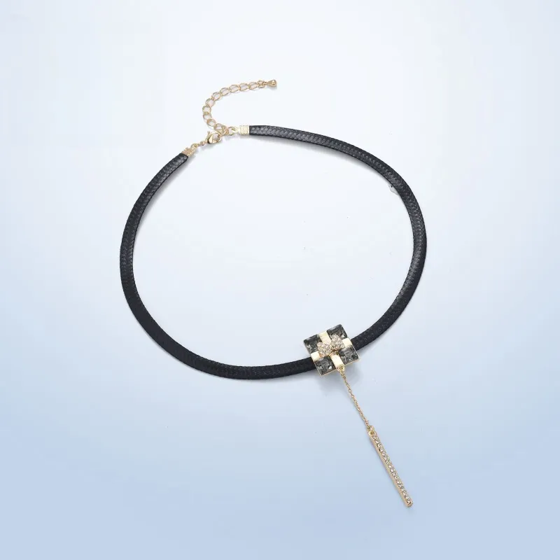 Lan Ying Alloy Necklaces Women's-11