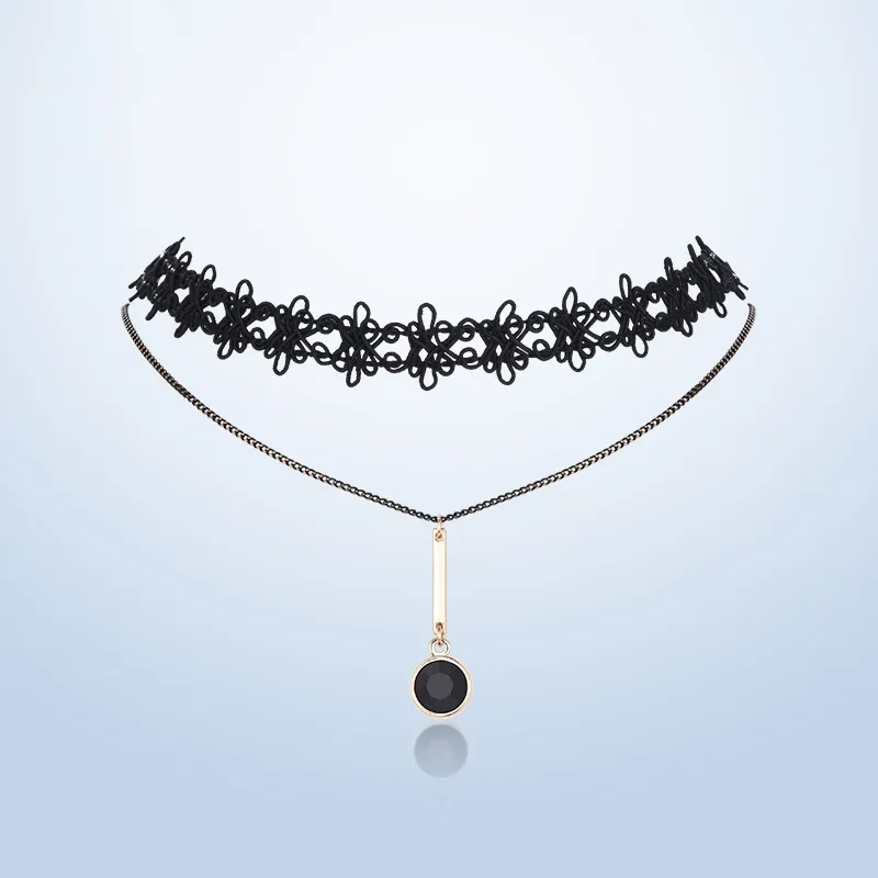 Lan Ying Lace Necklaces Women's-1