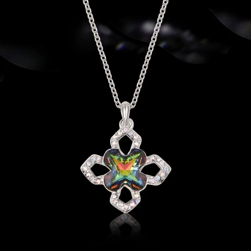 Lan Ying Artificial Crystal Necklaces Women's-4