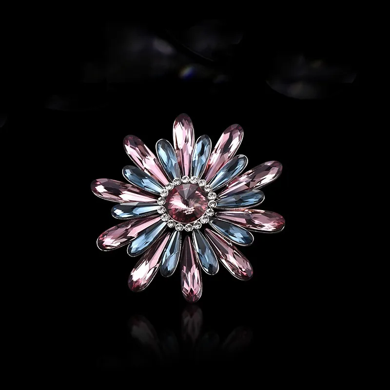 Lan Ying Austrian Crystal Brooches Women's-6