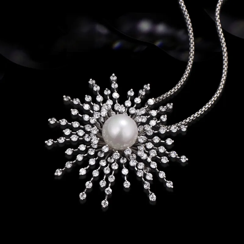 Lan Ying Austrian Crystal Brooches Women's-2