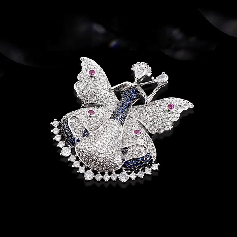 Lan Ying Crystal Brooches Women's-2