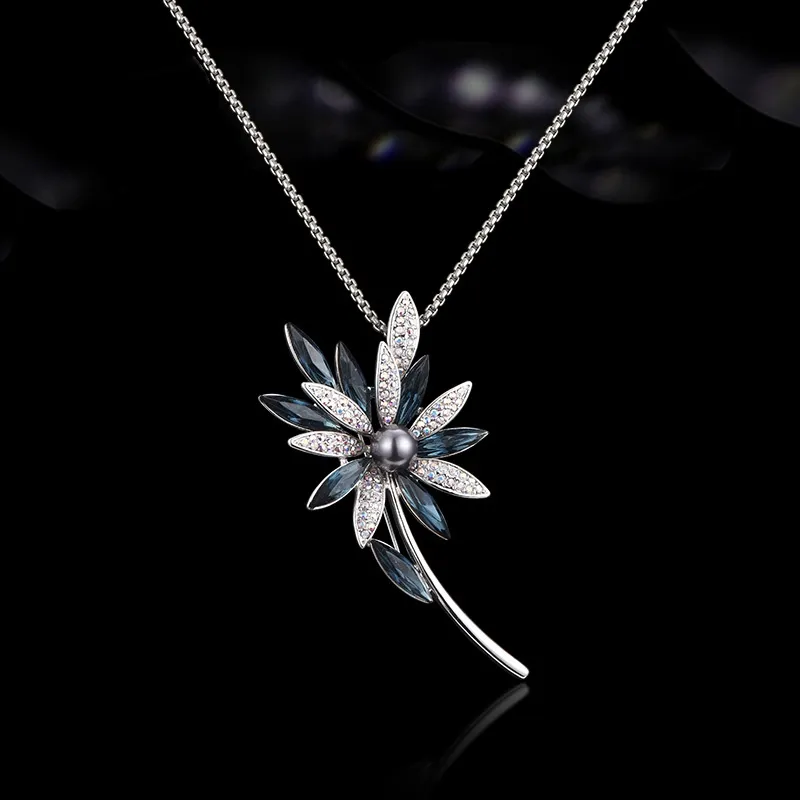 Lan Ying Artificial Crystal Brooches Women's-8