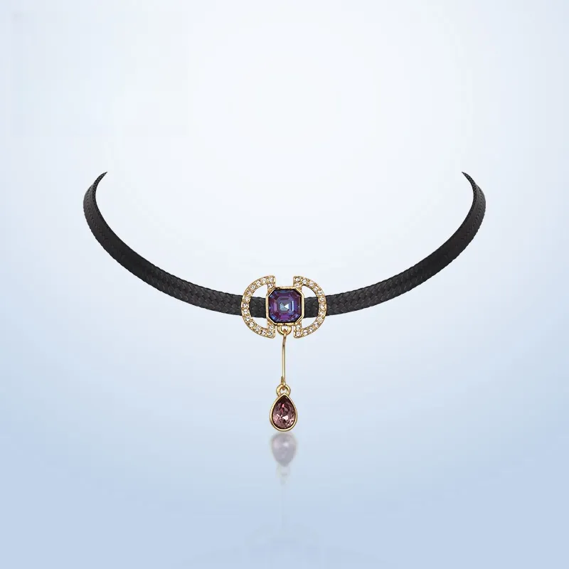 Lan Ying Artificial Crystal Necklaces Women's-2