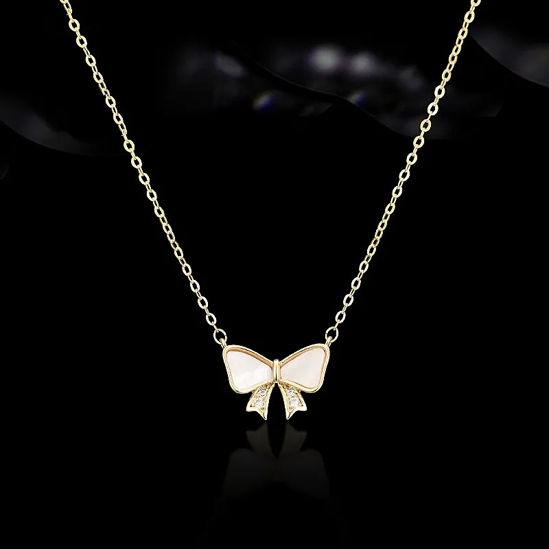 Lan Ying Artificial Crystal Necklaces Women's-2