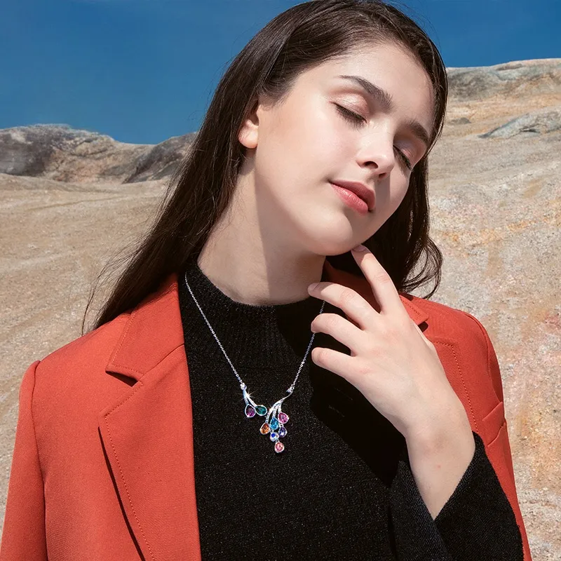 Lan Ying Eco Friendly Alloy Necklaces Women's-3