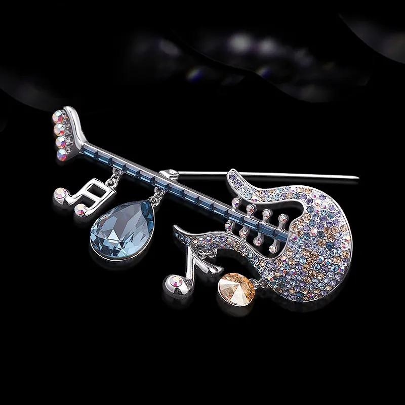 Lan Ying Austrian Crystal Brooches Women's-5