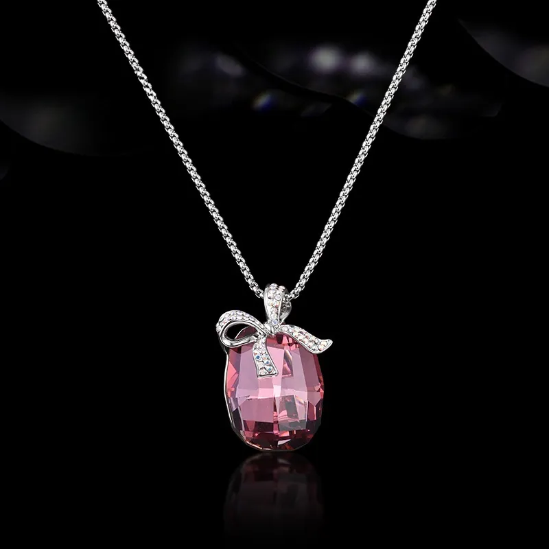 Lan Ying Artificial Crystal Necklaces Women's-2