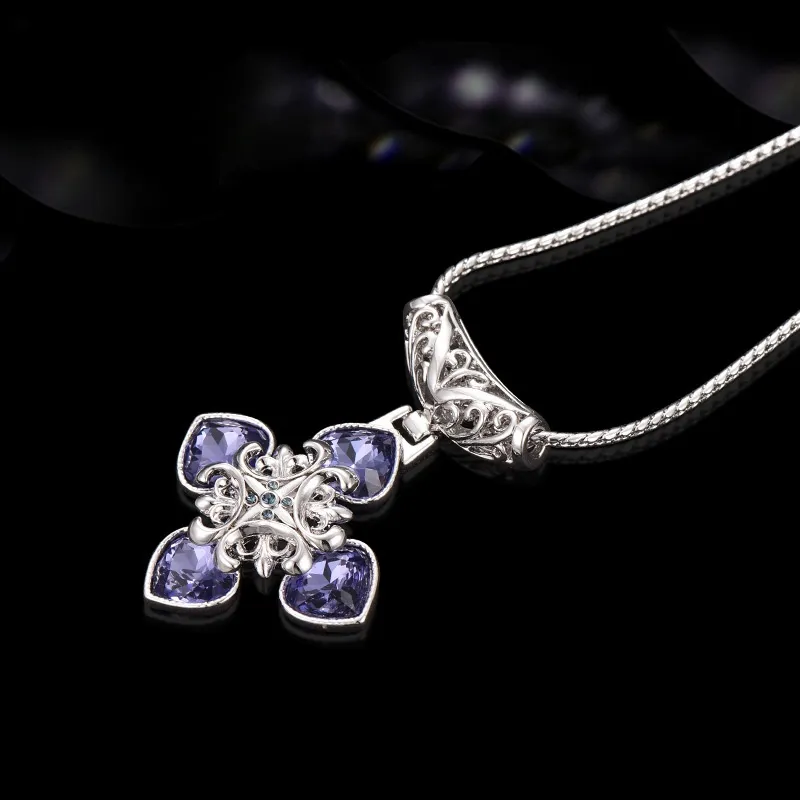 Lan Ying Artificial Crystal Necklaces Women's-3