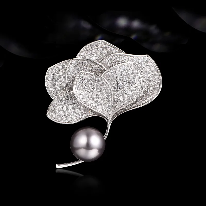 Lan Ying Alloy Brooches Women's-5