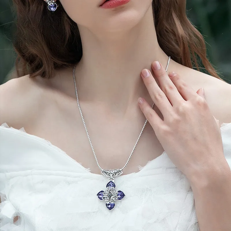Lan Ying Artificial Crystal Necklaces Women's-1