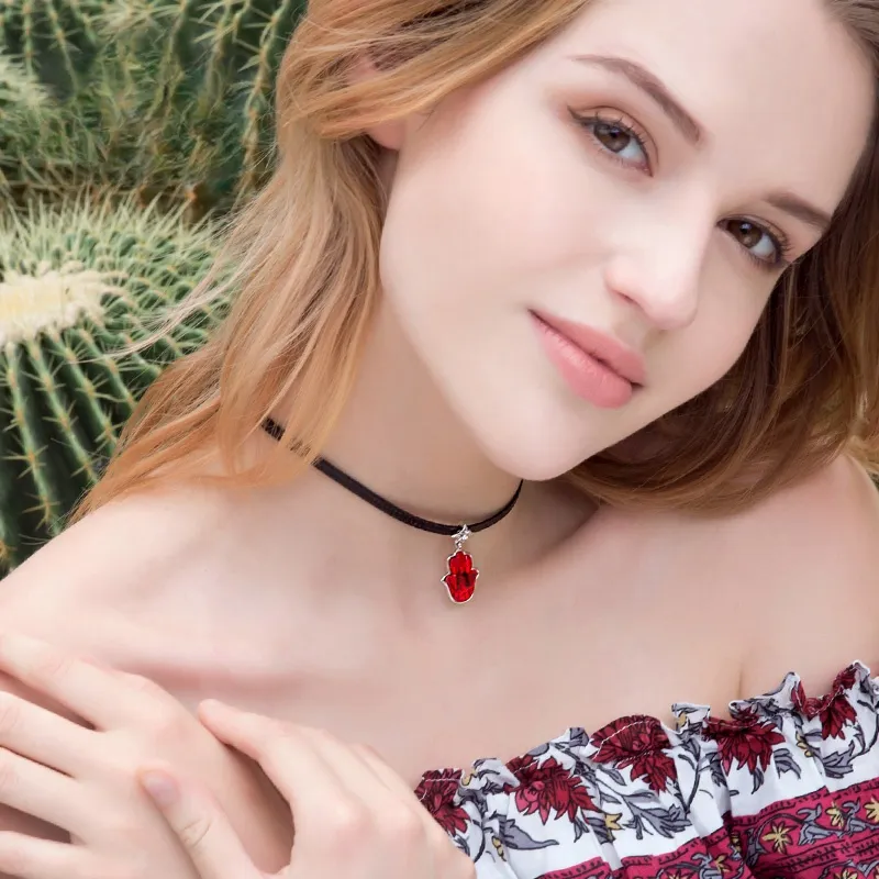 Lan Ying Artificial Crystal Necklaces Women's-4