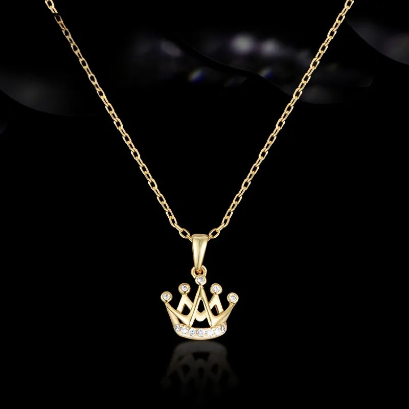 Lan Ying Artificial Crystal Necklaces Unisex-1