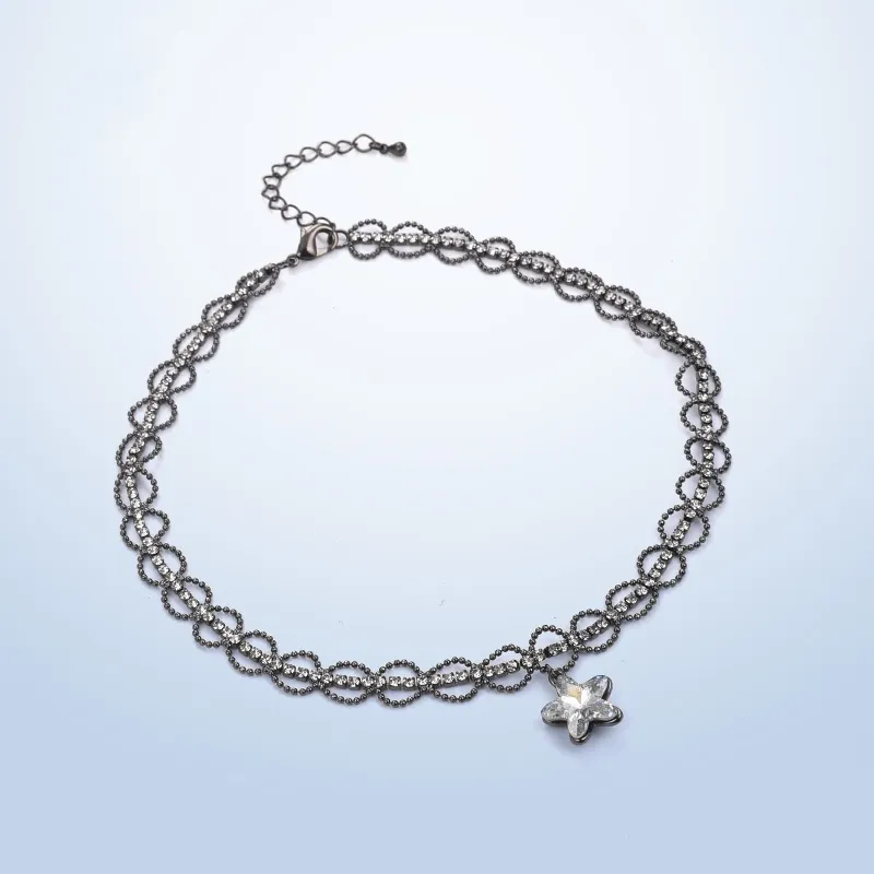 Lan Ying Artificial Crystal Necklaces Women's-5