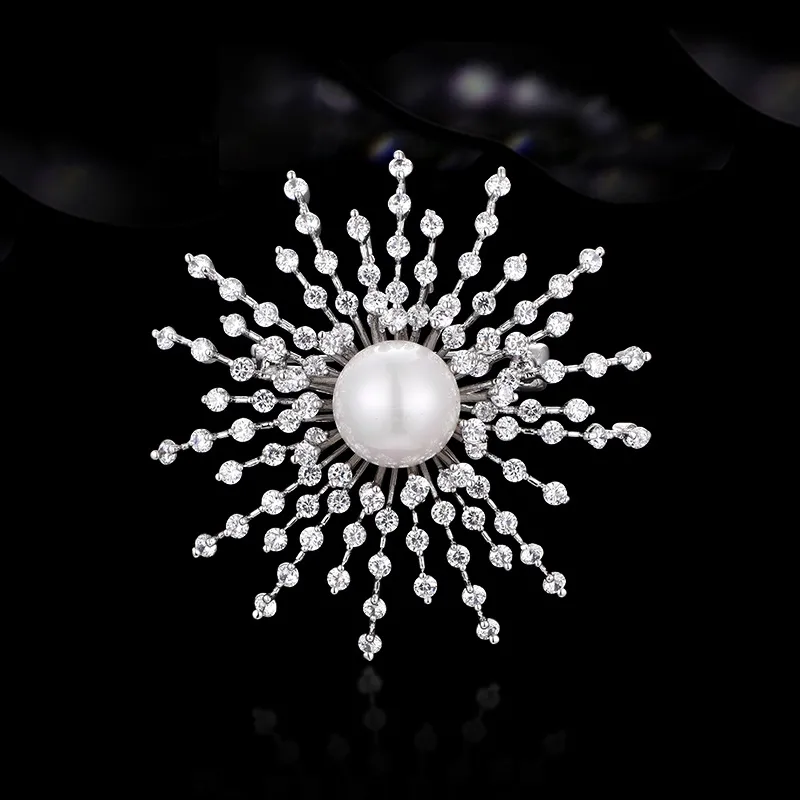 Lan Ying Austrian Crystal Brooches Women's-1